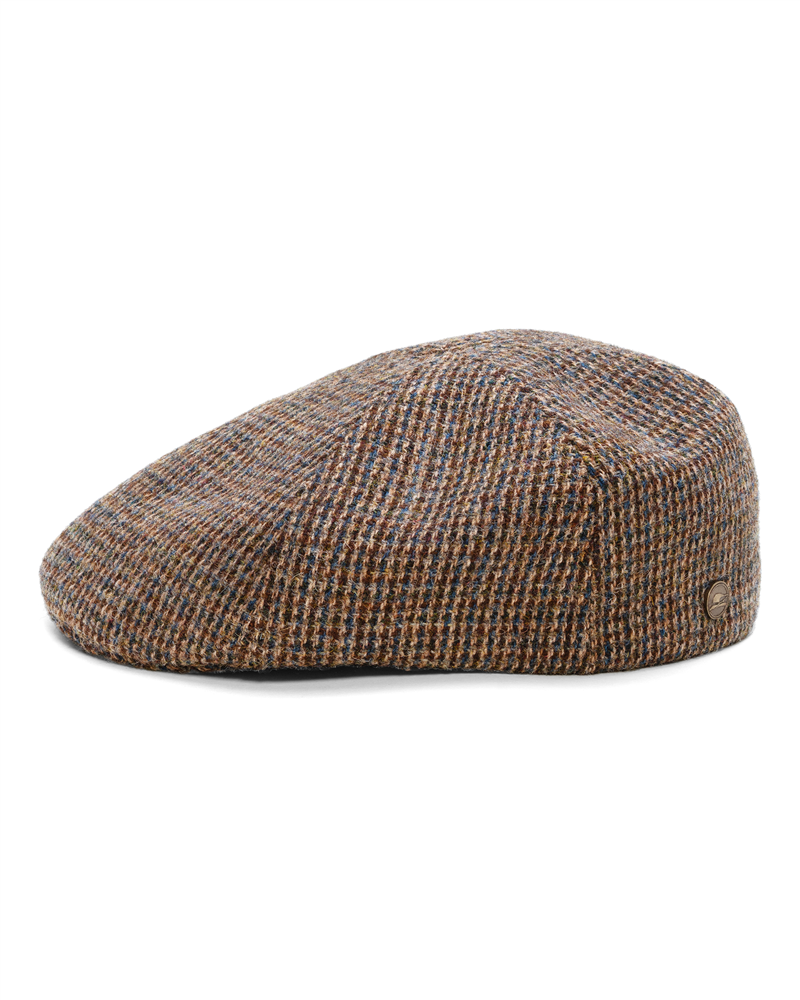 Blue-brown houndstooth